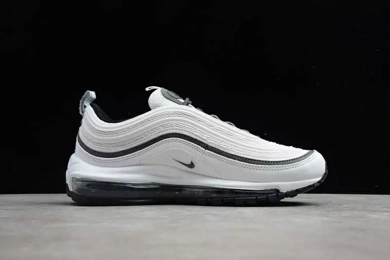 nike air max 97 air sprung homme et femme blanc gris noir2